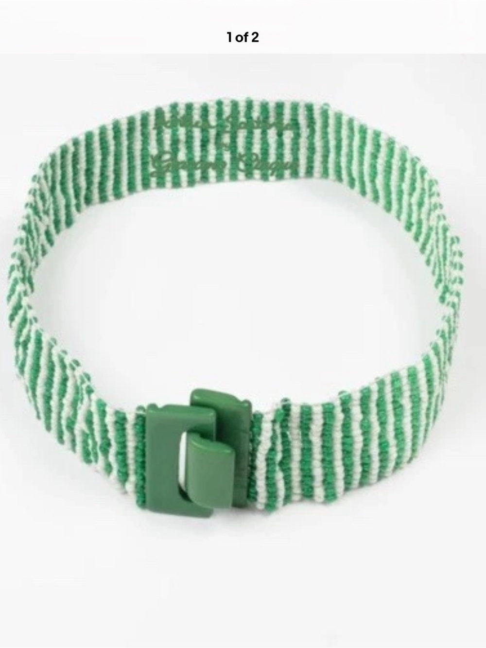 Antica Sartoria 2025 Expandable Green Belt Nwt O/S Great Fit